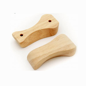 FSC100%橡胶木桥型拉手02